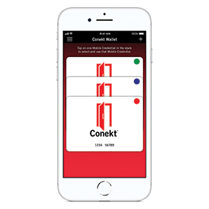 Conekt Mobile Credentials